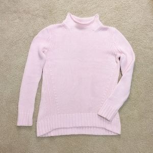J. Crew Blush Pink 1988 Rollneck Sweater